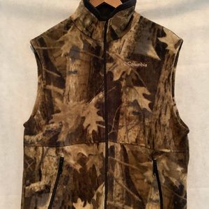 Columbia Camo Women’s Vest size M